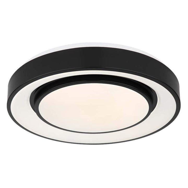 Globo LED Deckenleuchte Wohnzimmer schwarz 24 Watt 1x LED á 24W inkl. Farbwechsler Memory Funnktion