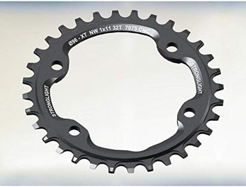 Stronglight Unisex – Erwachsene Kettenblatt-2286577801 Kettenblatt, schwarz, 30 Zähne