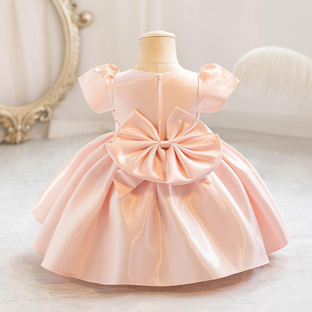 Generisch Mädchen Bowknot Tutu Kleid Für Kinder Baby Hochzeit Brautjungfer Geburtstag Party Pageant
