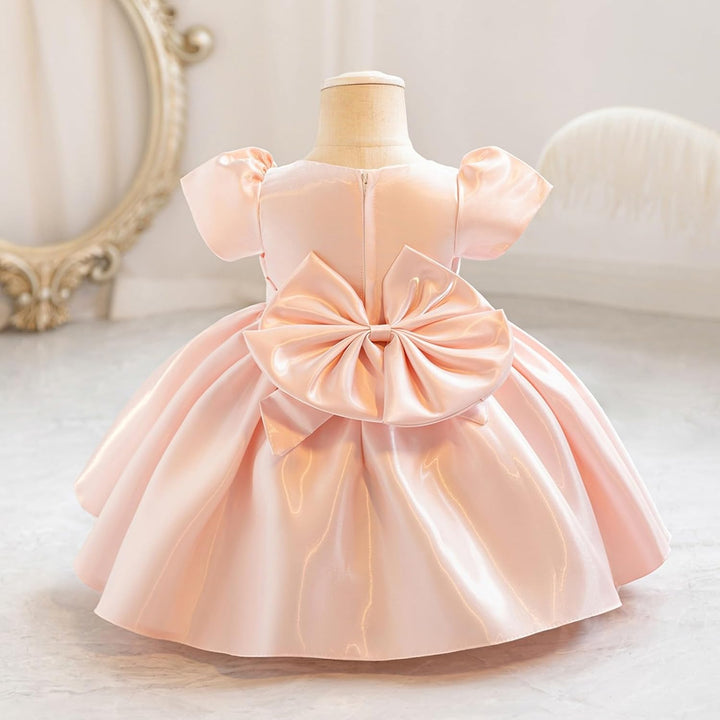 Generisch Mädchen Bowknot Tutu Kleid Für Kinder Baby Hochzeit Brautjungfer Geburtstag Party Pageant