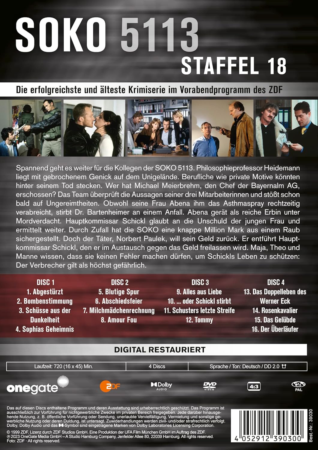 Soko 5113 - Staffel 18, DVD