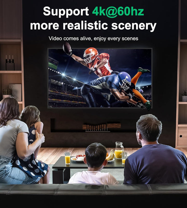 HDMI Splitter HDMI Switch, GANA 4K HDMI Splitter Bidirektionaler 2 In 1 Out oder 1 In 2 Out HDMI Ver