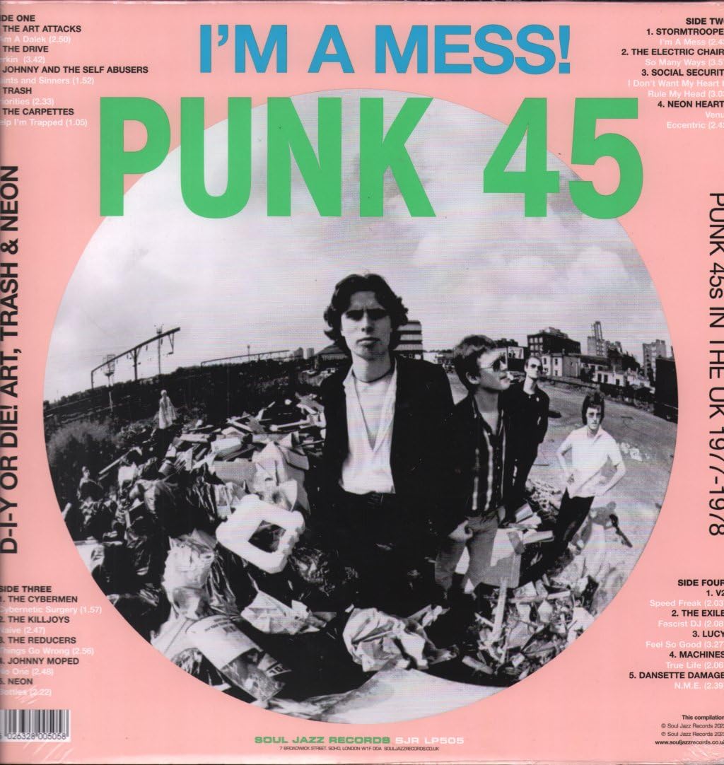 Punk 45: I'M a Mess, Vinyl