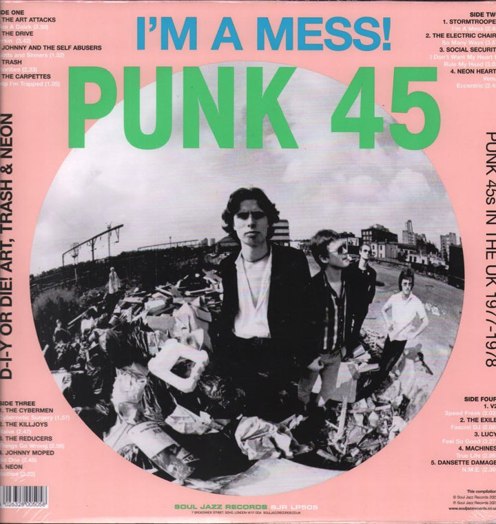 Punk 45: I'M a Mess, Vinyl