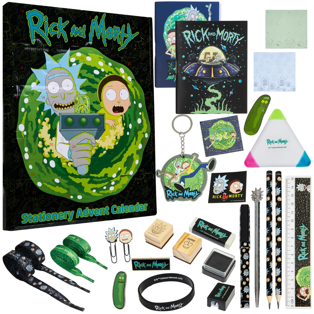 RICK AND MORTY Adventskalender 2024, Lustiger Countdown Kalender