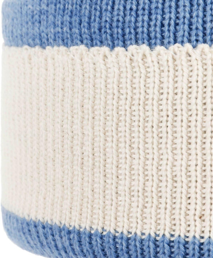 LIERYS Mono Stirnband Damen/Herren 8 cm breit - Made in Germany - dreilagiges Strickband gefüttert m