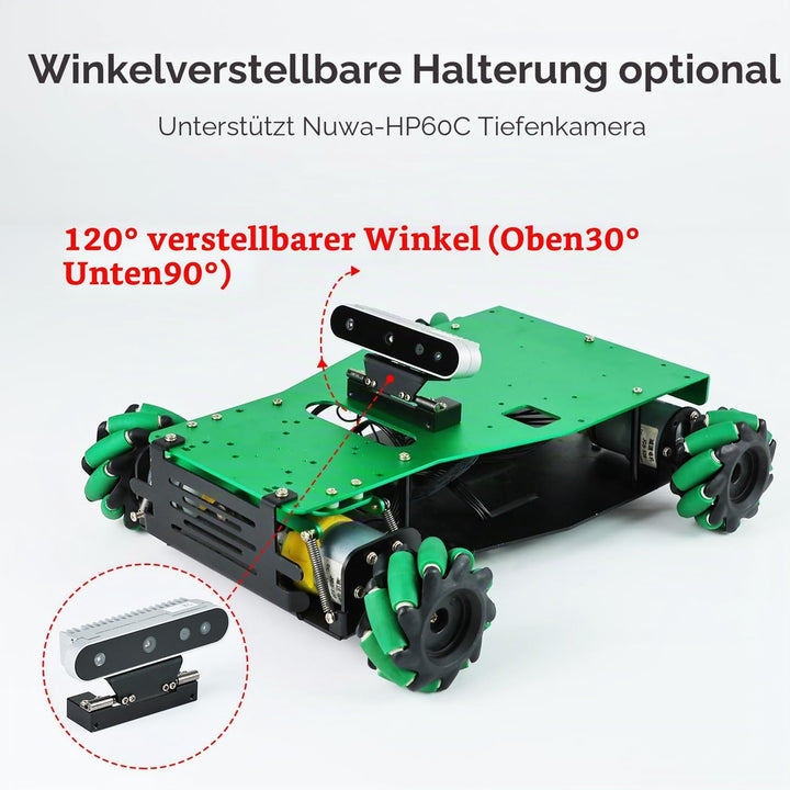 Yahboom ROS Depth Camera Nuwa-HP60C Camera ROS Robot 3D Vision Mapping and Navigation Compatible wit