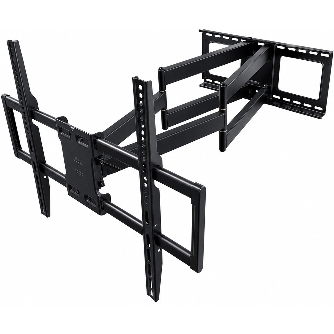 BONTEC TV Wandhalterung für 60–110 Zoll Fernseher bis 125 kg, Doppelarm mit 1016 mm Auszug, neigbar