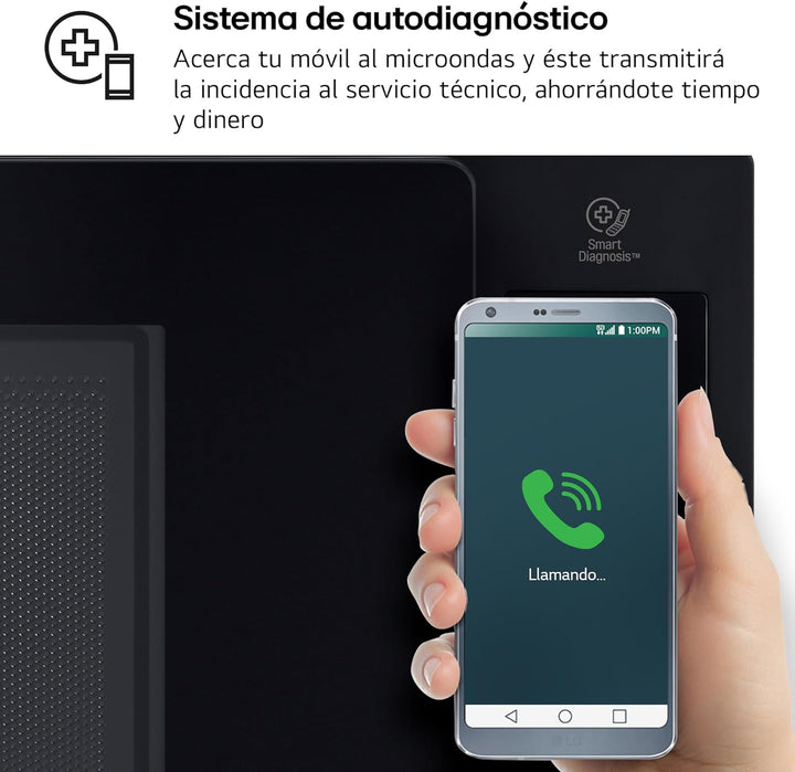 LG - Mikrowelle, Grill, Smart Inverter Schwarz