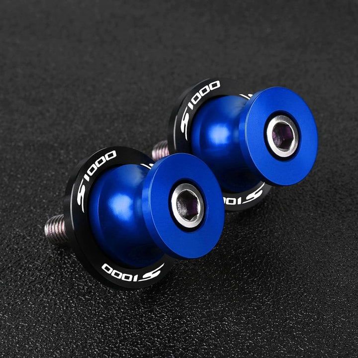 2pcs Montageständer Racingadapter M8*1,5 Bobbins CNC Ständeraufnahme Für S1000R S1000RR S1000XR S100