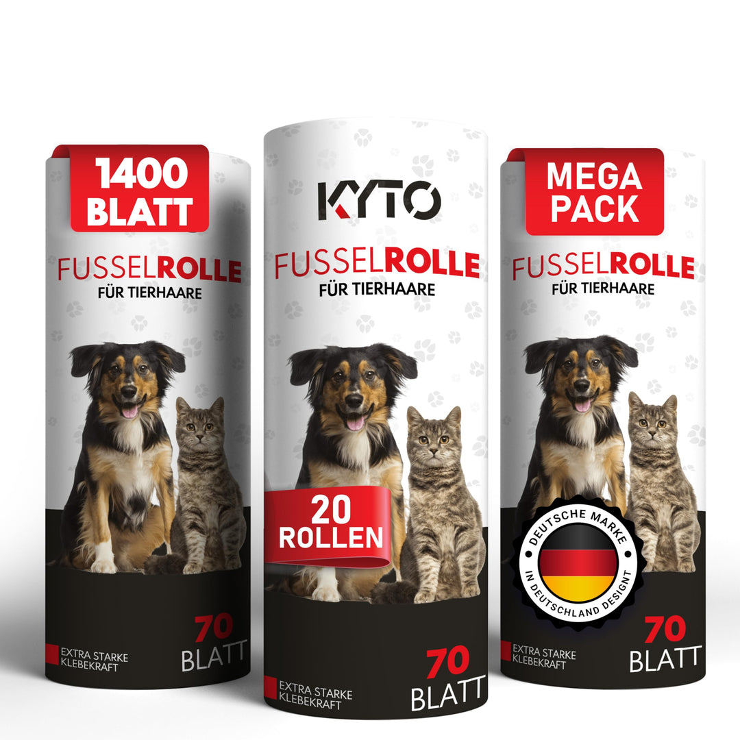 20 Stück Nachfüllpack Fusselrolle 1400 Blatt Flusenbürste für Kleidung Möbel Sofa Tierhaare Katzenha