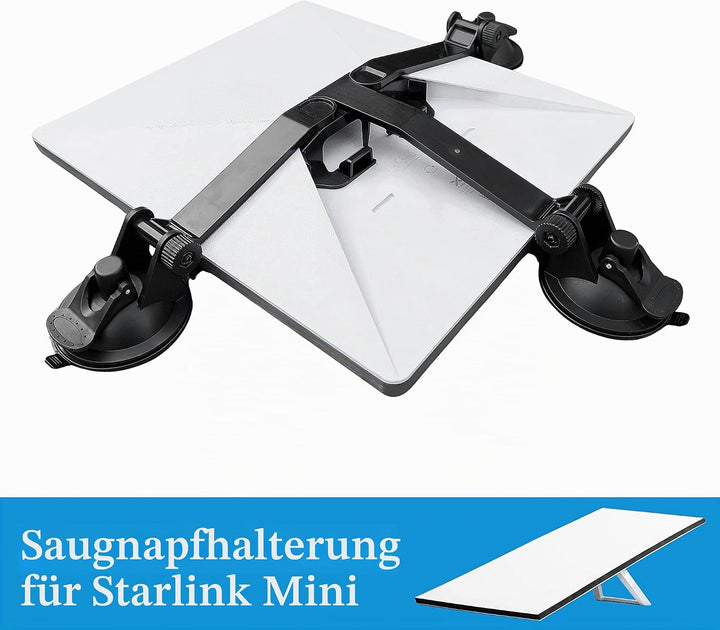 Starlink Mini-Halterung mit Saugnapf, tragbar, faltbar, für Autofenster und Sonnendächer, Starlink M