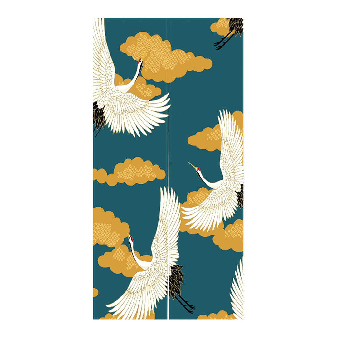 LIGICKY Japanischer Stil Dick Noren Lang Vorhang TürVorhang Raumteiler Tapisserie für die Heimtextil