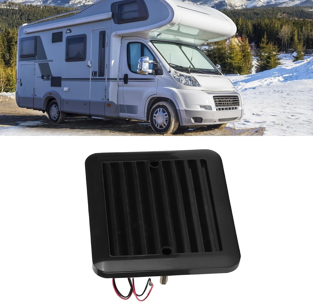 Air Vent Fan, Air Vent Fan Side mit Motor 7 Blades Strong Wind Type Zubehör für RV Motorhome Camper