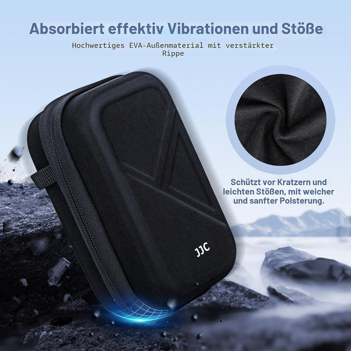 JJC Stossfeste Hartschalen-Reise-Aufbewahrungsbox für OM-System Olympus Tough TG-7 TG-6 TG-5 TG-4 TG