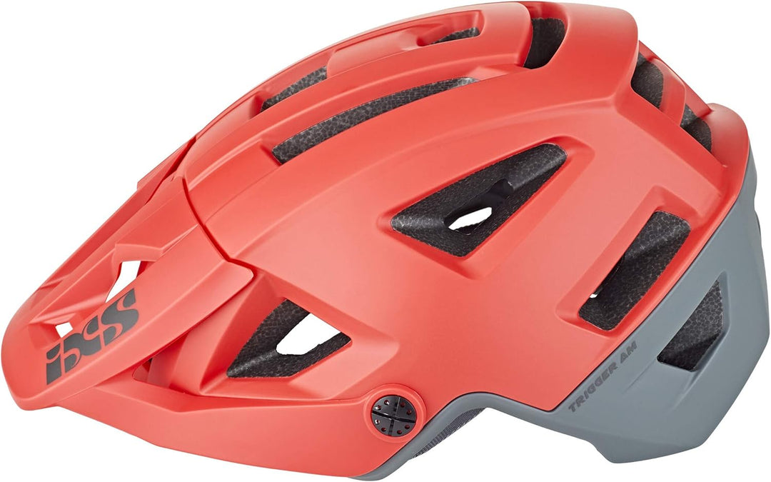 IXS Trigger Am Mountainbike-Helm, Neonrot, ML (58-62cm)