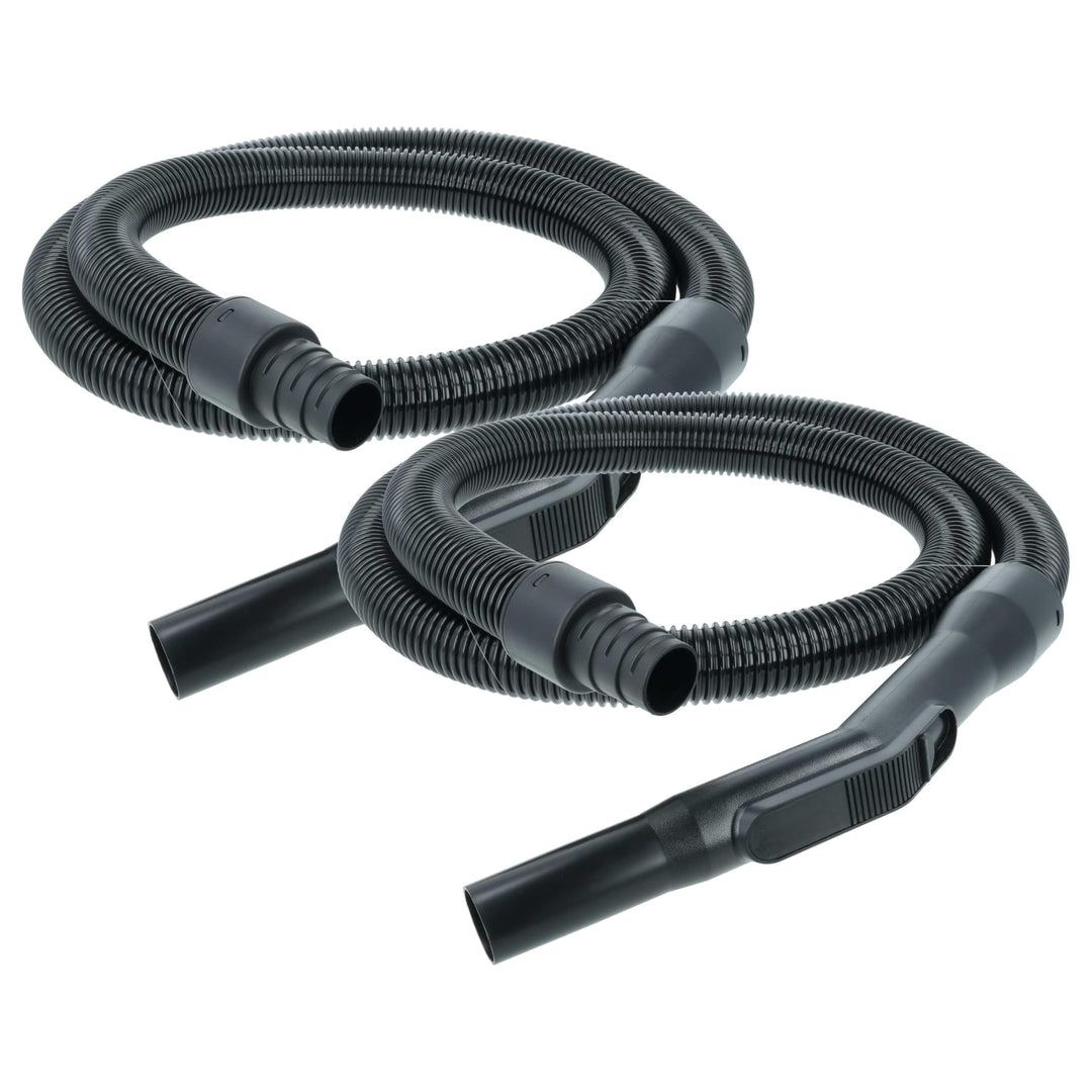 vhbw 2x Universal Ersatz Schlauch für gängige Staubsauger - Flexibel, 1,8 m, Handgriff, 32mm / 35 mm