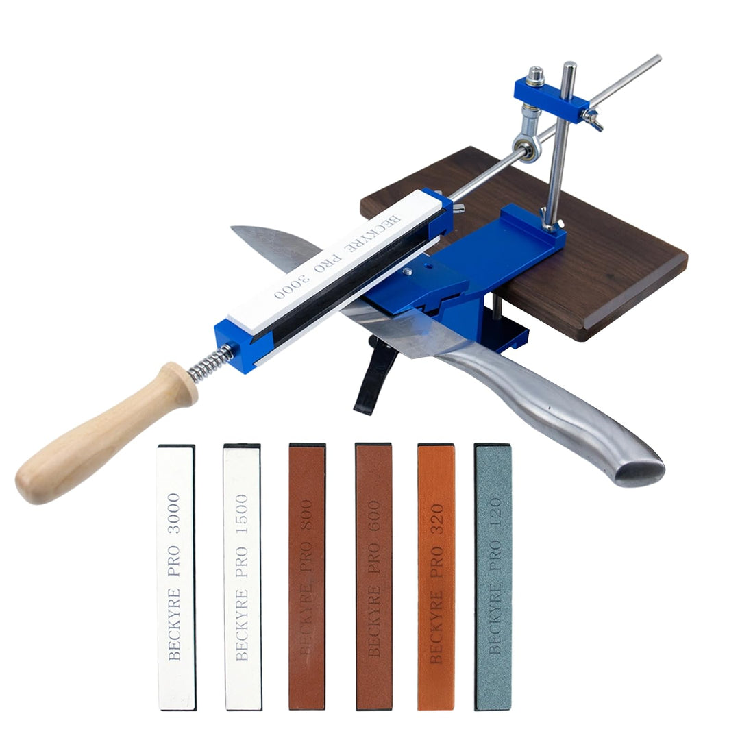 Professioneller Messerschärfer, Messerschärfsystem Professioneller mit Schnellspann, Feststehender W