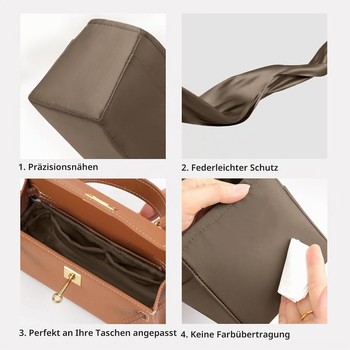 DGAZ Seide Tasche Organizer Einsatz, Organizer Innentaschen für Kelly Pochette/Mini/25/28/32/35, Tas