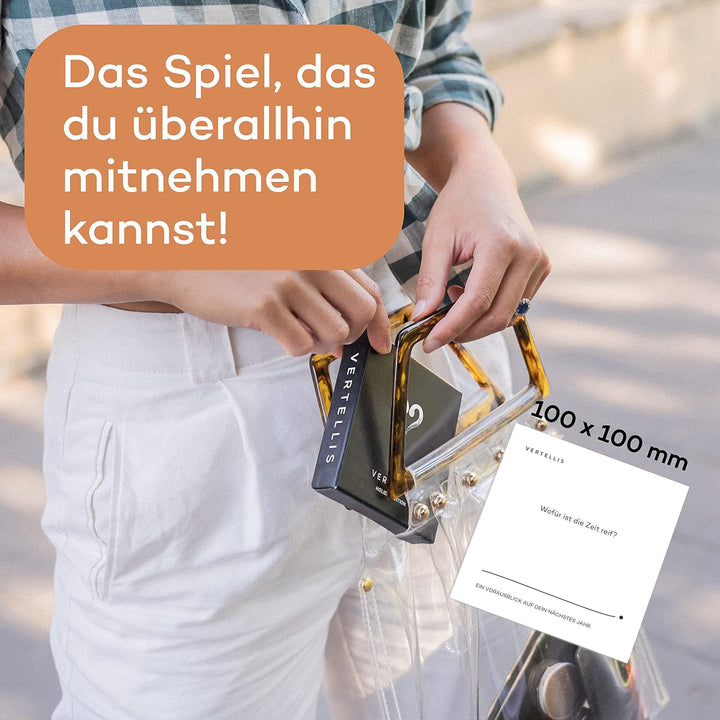 Vertellis Feiertage Edition - 46 Sinnvolle Fragen für Verbindende GespräChe - Bewusste Offline-Zeit