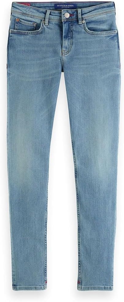 Scotch & Soda Damen Bohemienne Mid-Rise Skinny Jeans 28W / 30L Waterways, 28W / 30L Waterways