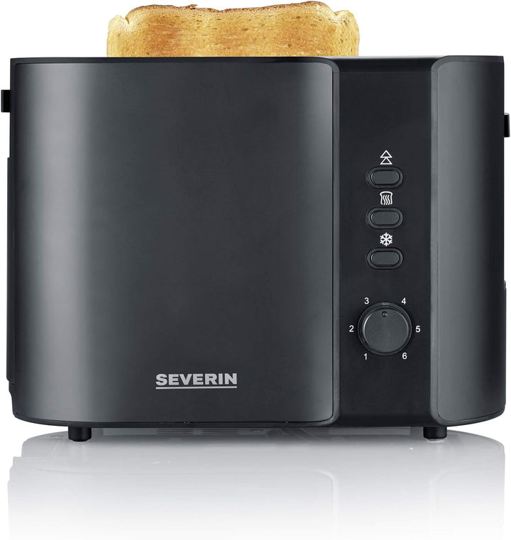 SEVERIN AT 9552 Automatik-Toaster (800 W, Inkl. Brötchen-Röstaufsatz, 2 Röstkammern), Single