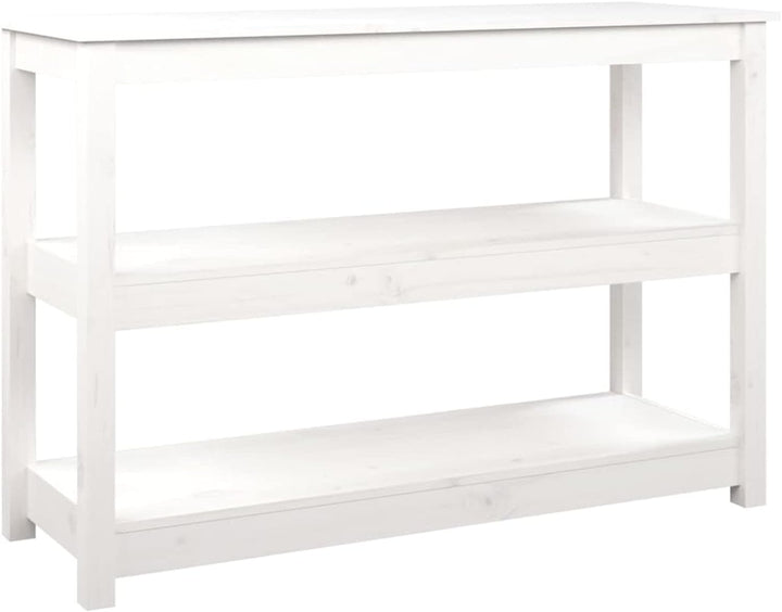 Tidyard Konsolentisch mit 3 Ablagen Konsole Beistelltisch Flurtisch Sideboard Ablagetisch Wandtisch