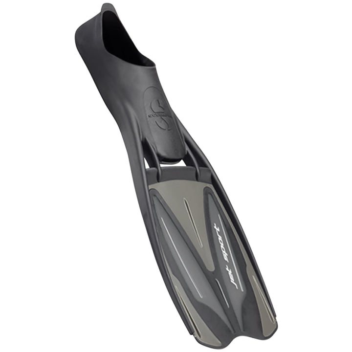 SCUBAPRO Jet Sport Fin Flossen 11/12 schwarz / grau, 11/12 schwarz / grau