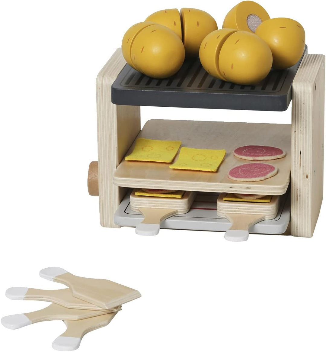 Vertbaudet Raclette-Spiel, Holz FSC® Mehrfarbig ONE Size