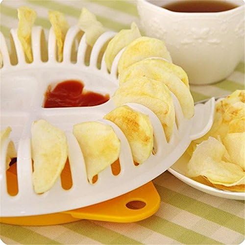 Küche Mikrowelle Apple Kartoffel Gemüse Crisp Chip Slicer Maker