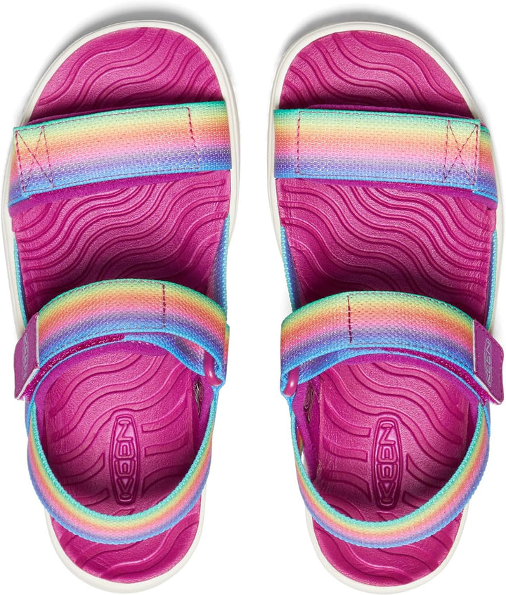 KEEN Unisex Kinder Elle Backstrap Slingback Sandalen 37 EU Rainbow Festival Fuchsia, 37 EU Rainbow F