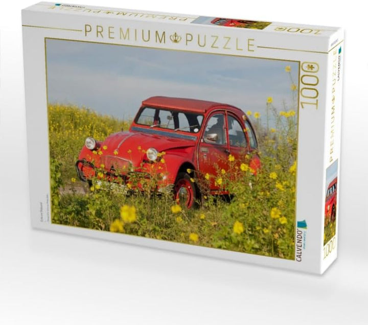 CALVENDO Puzzle Ente im Glebsenf 1000 Teile Lege-Grösse 64 x 48 cm Foto-Puzzle Bild von Meike Bölts,
