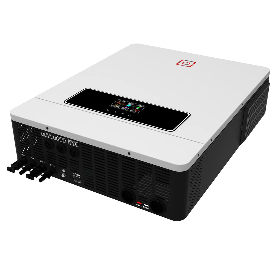 PMSUN 10200W On/Off Grid Solar Hybrid Inverter Eingebauter 160A Laderegler PV Max 500V Eingang DC48V