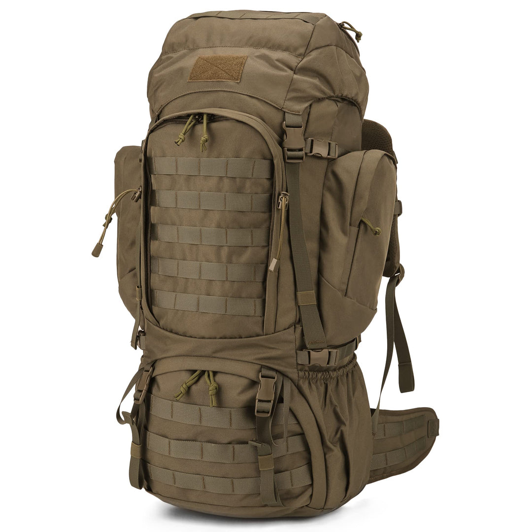 Mardingtop 50/60 Liter Erwachsene Taktischer Trekkingrucksacke Rucksack Outdoor Wanderrucksäcke Khak