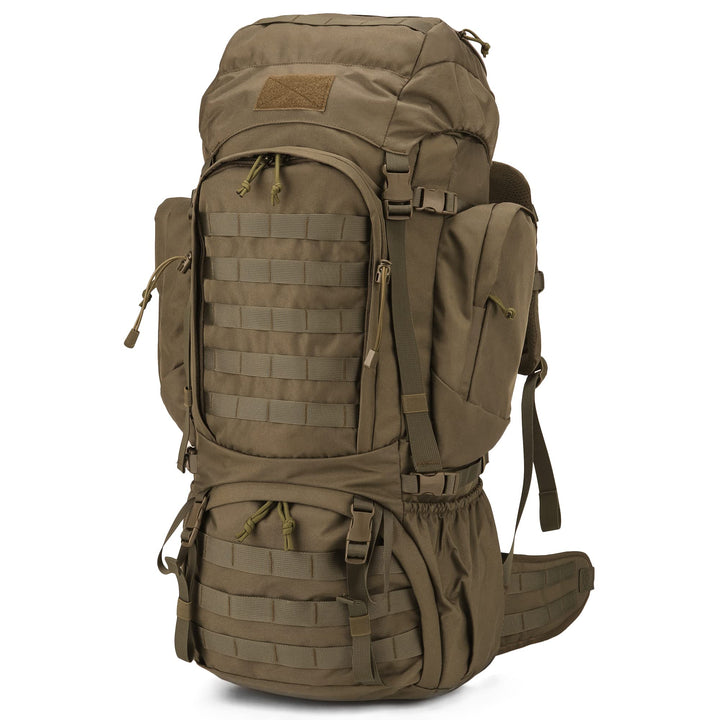 Mardingtop 50/60 Liter Erwachsene Taktischer Trekkingrucksacke Rucksack Outdoor Wanderrucksäcke Khak