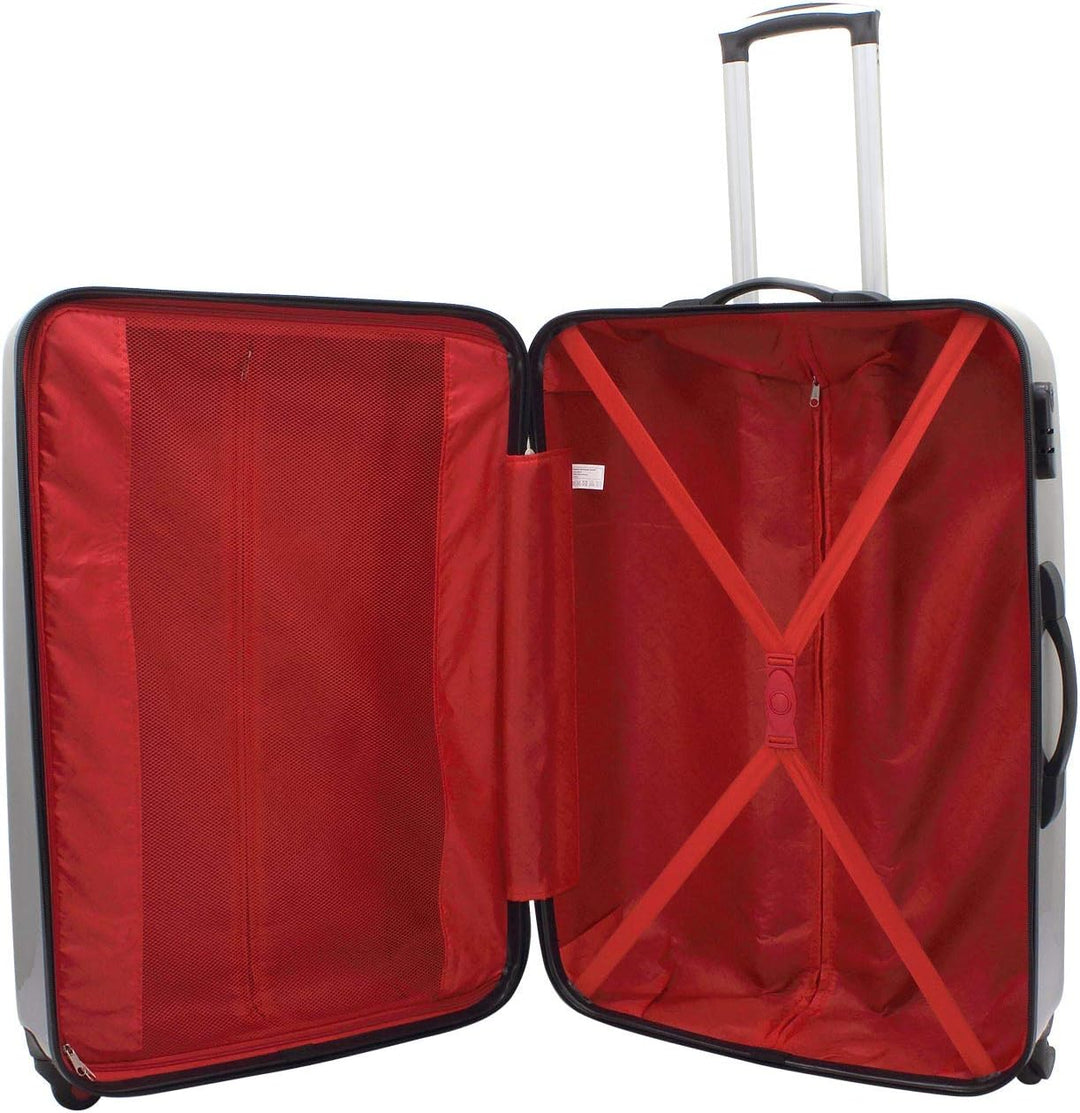 Bowatex Koffer Reise Trolley Bordgepäck Kassette Tape Hartschale Klein 55 cm
