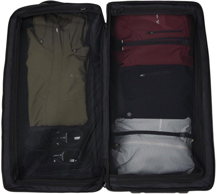 VAUDE Reisegepäck Rotuma 90, Grosser Trolley fürs Reisen, 90 l, orange, one Size, 142472270 Einheits