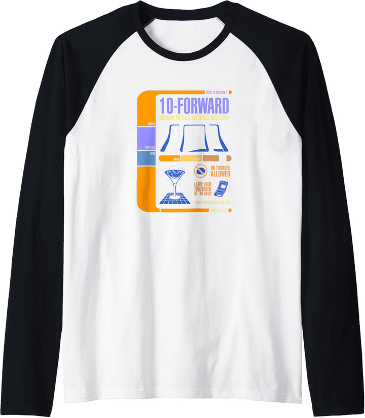 Star Trek: The Original Series U.S.S. Enterprise 10-Forward Raglan