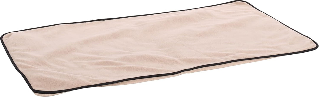 Flamingo Nagerdecke Riley Taupe – 140x70 cm, Weiche und Langlebige Decke für Kaninchen, Meerschweinc