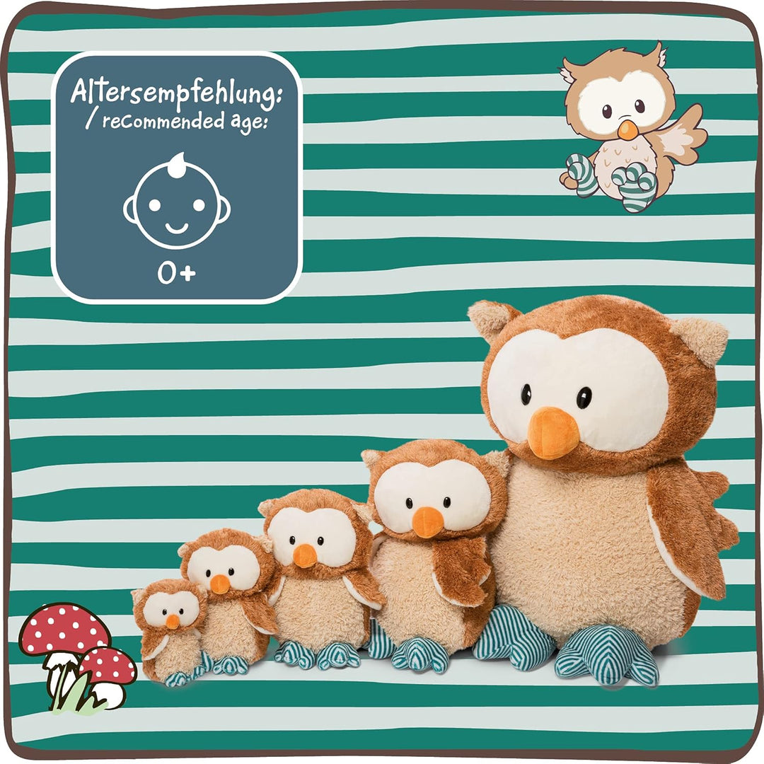 NICI 47095 Kuscheltier Baby Owlino 70 cm Plüschtier für Mädchen, Jungen & Babys – Stofftier Eule zum