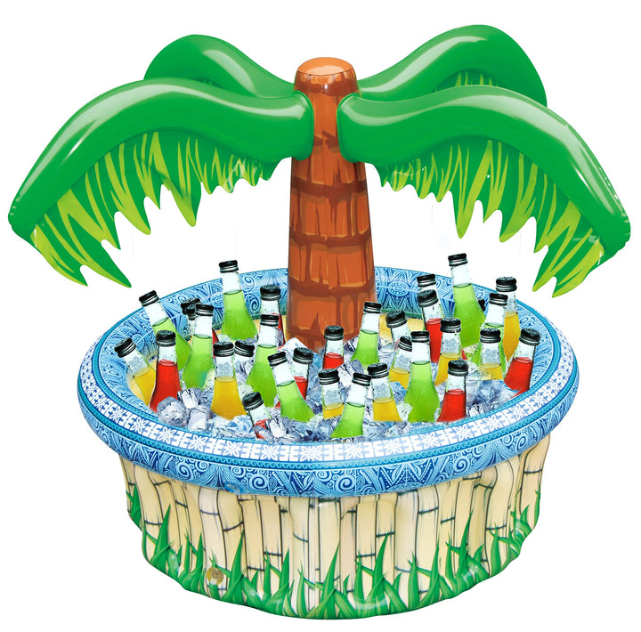 JOYIN 71 cm aufblasbare Palme kühler, Strand-Thema-Partei-dekor, partyangebot für Pool-Party, Hawaii