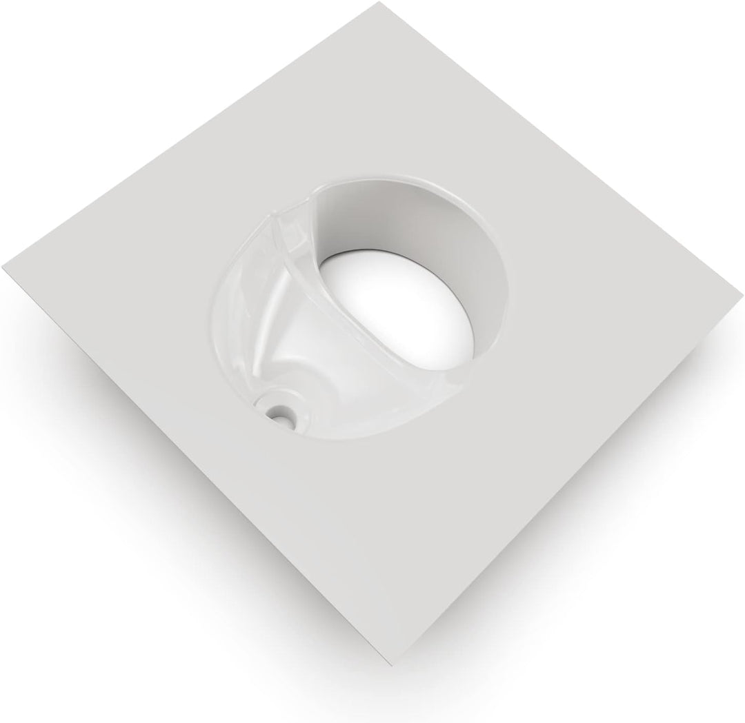 Kildwick FreeLoo M Bausatz - Komposttoilette ohne Gehäuse - Klassik XL Weiss, Weiss