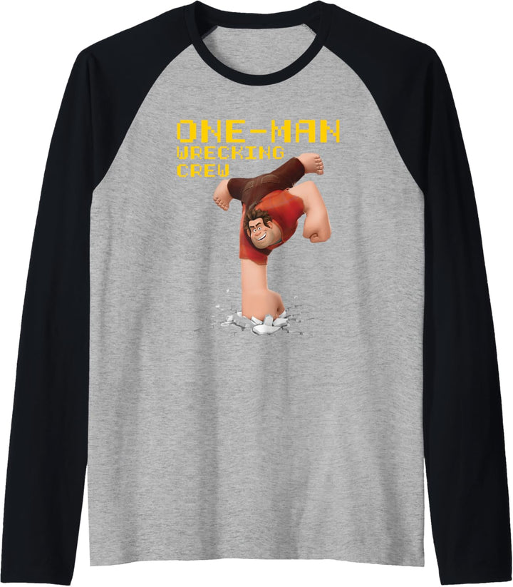 Disney Wreck It Ralph 2 Wrecking Crew Raglan