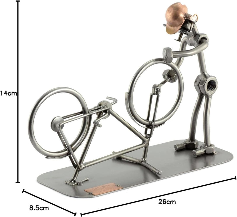 Steelman24 I Schraubenmännchen Fahrradmechaniker I Made in Germany I Handarbeit I Geschenkidee I Sta