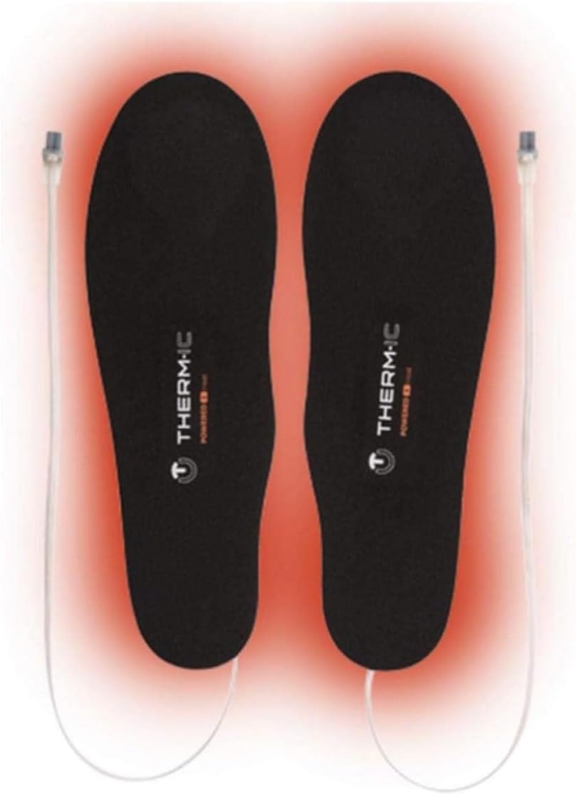 THERM-IC Wärmende Einlegesohlen Set Heat Flat + C-Pack 1300 Schwarz Einheitsgrösse, Schwarz Einheits