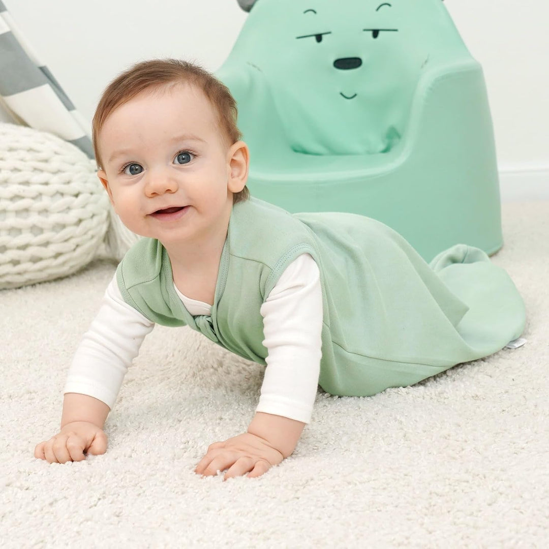 Yoofoss Schlafsack Baby Sommer 1.0 Tog - 2er Pack 100% Baumwolle Sommerschlafsack Herbst Babyschlafs