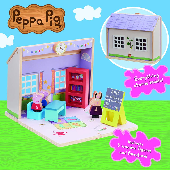 Peppa Pig 7212 Schulhaus aus Holz, versch.