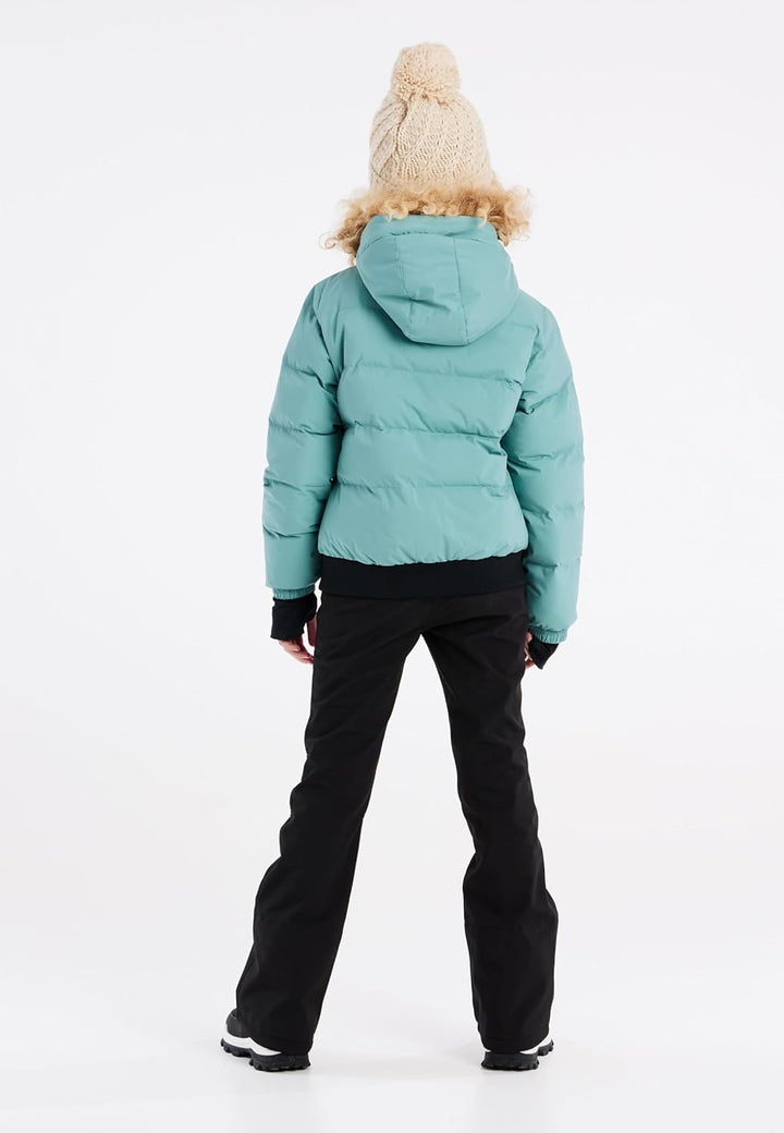 Protest Girls Ski- Und Snowboardjacken PRTELINY JR 104 Crocodile Green, 104 Crocodile Green