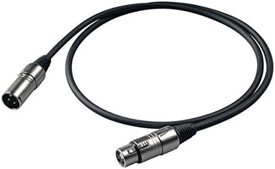 Proel Bulk250LU5 Professionelles Audiokabel für Mikrofon, Lautsprecher, Monitore, Cannon XLR 3P Männ