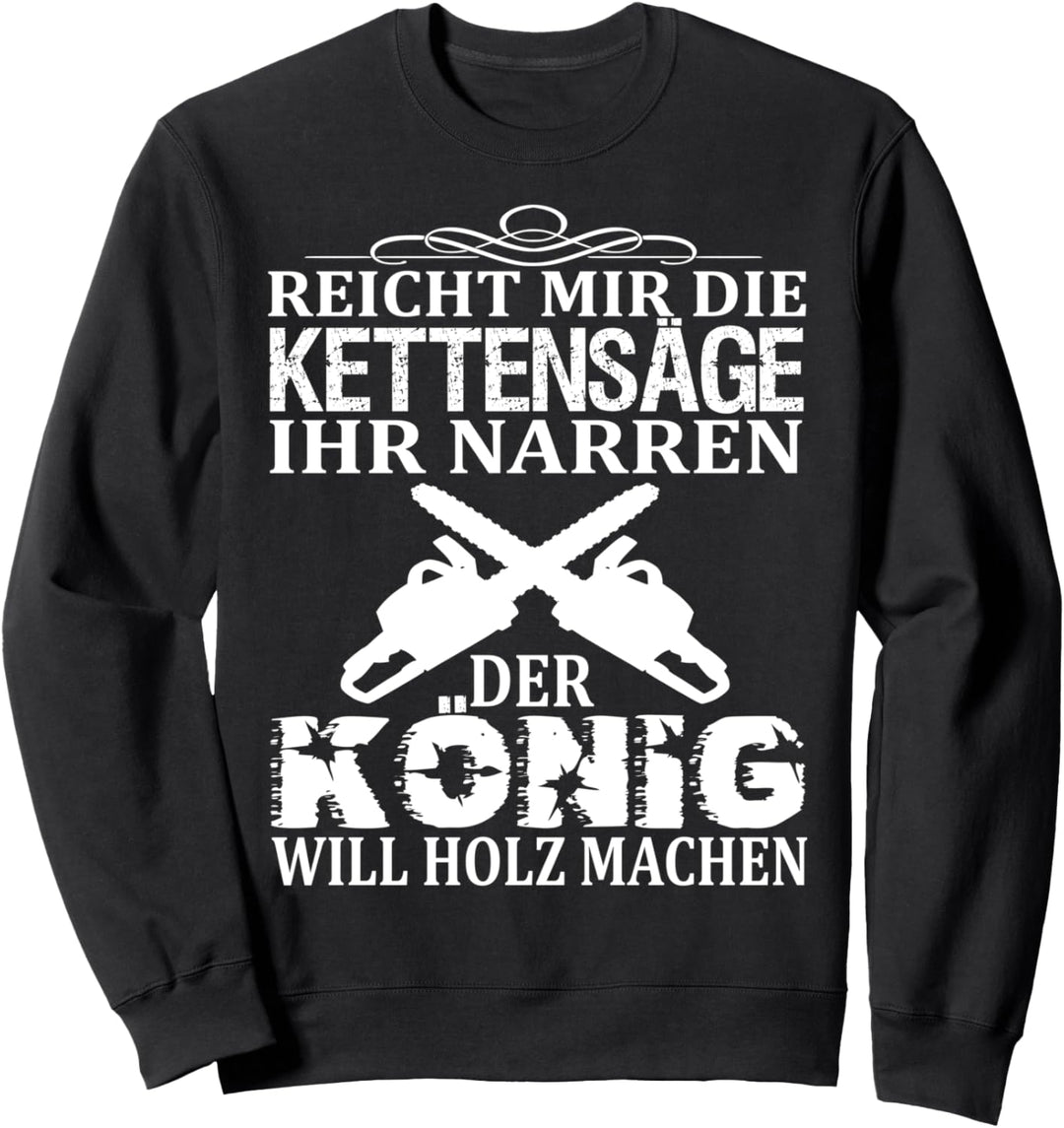 Baumpfleger Arborist Baumpflege Förster Holzfäller Spruch Sweatshirt